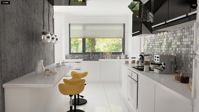 Проект дома Ux103 - 12 Одноэтажные дома в Киеве