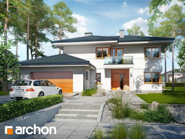 Проект дома Вилла Оливия 3 (Г2П) - 2 Двухэтажные дома в Киеве