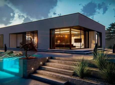 Проект дома Ux88 pk