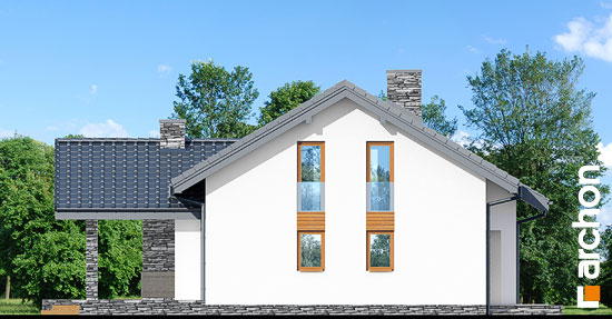 Проект дома Дом в первоцветах (в) - 5 С мансардным этажом дома в Киеве