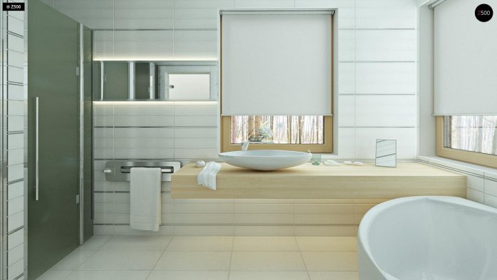 Проект дома Ux47 - 19 Двухэтажные дома в Киеве