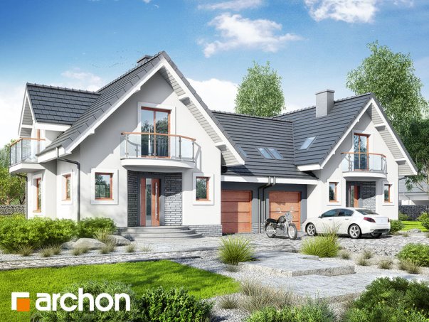 Проект дома Дом в антоновке (Р2) - 1 С мансардным этажом дома в Киеве