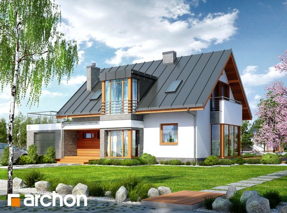 Проєкт будинку Будинок в пассифлорі вер.2