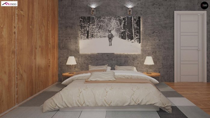 Проект дома U287 - 9 Одноэтажные дома в Киеве