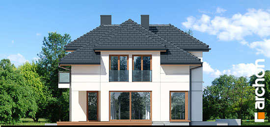 Проект дома Дом в сандавиллах - 4 Двухэтажные дома в Киеве