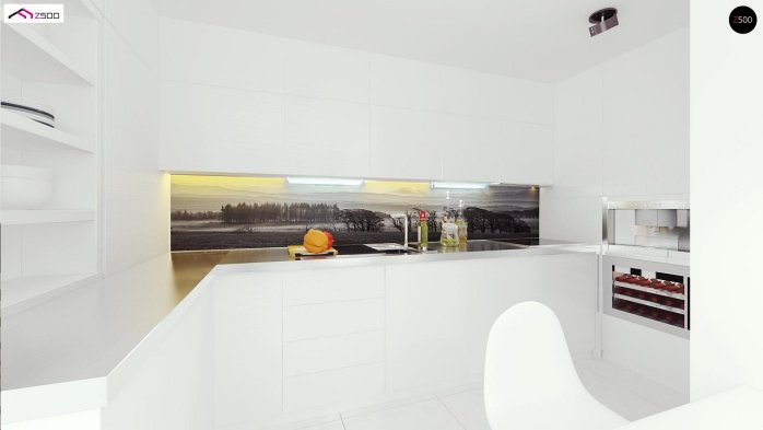 Проект дома Ux55 - 6 Двухэтажные дома в Киеве