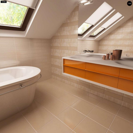 Проект дома U222 - 17 С мансардным этажом дома в Киеве