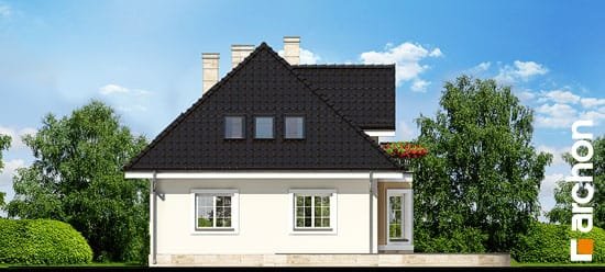 Проект дома Дом в авокадо вер.2 - 4 С мансардным этажом дома в Киеве