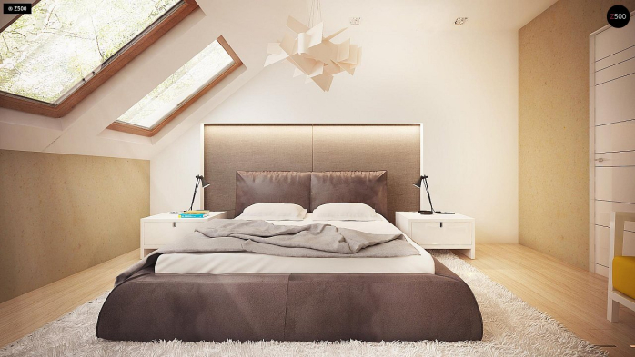 Проект дома U183 - 12 С мансардным этажом дома в Киеве