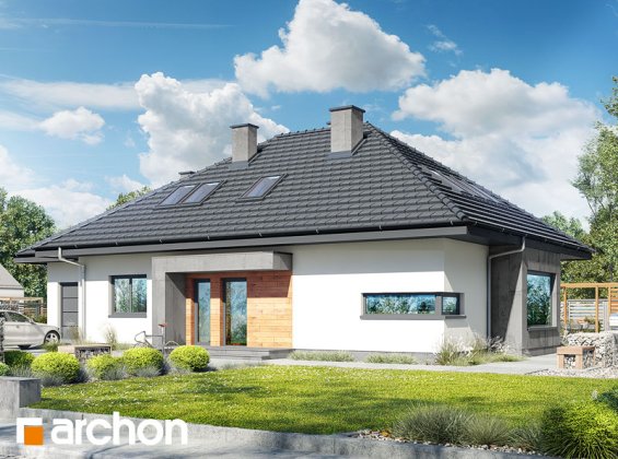 Проект дома Дом под красной рябиной (ДМН) вер.2