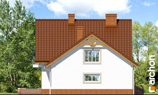 Проект дома Дом в тамарисках 2 вер.2 - 5 С мансардным этажом дома в Киеве