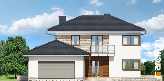 Проект дома Вилла Эмилия  - 3 Двухэтажные дома в Киеве