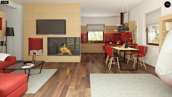 Проект дома U176 GP - 12 Одноэтажные дома в Киеве