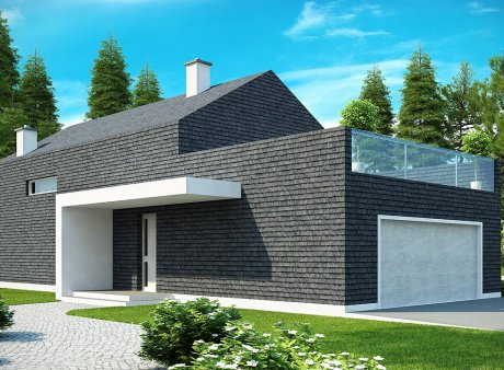 Проект дома Ux40