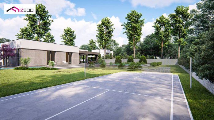 Проект дома Ux168 - 9 Одноэтажные дома в Киеве