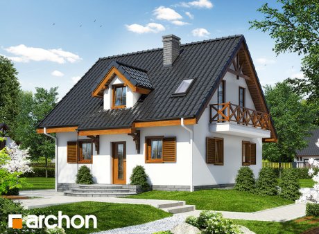 Проект дома Дом в землянике 3 (П) вер.2