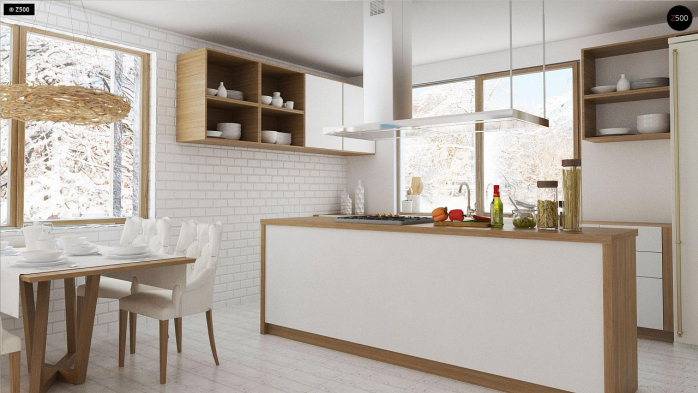 Проект дома U131 - 6 Одноэтажные дома в Киеве