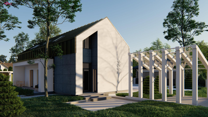 Проект дома U526 - 3 С мансардным этажом дома в Киеве