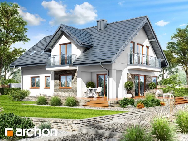 Проект дома Дом в кортландах 2 (Г2) - 2 С мансардным этажом дома в Киеве