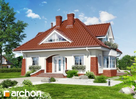 Проект дома Дом в клеверках вер.2