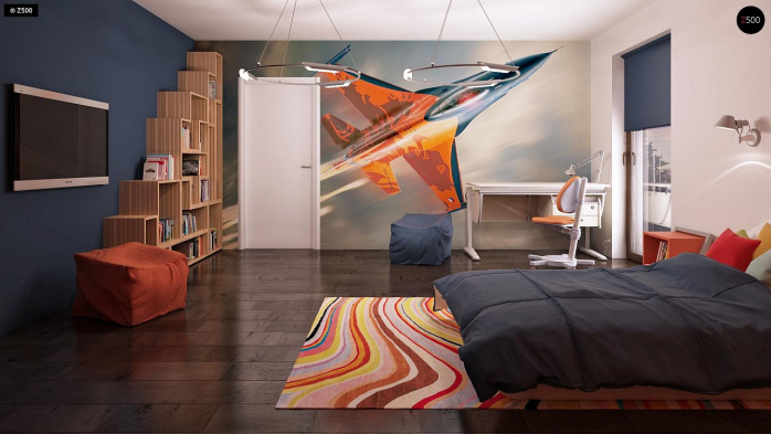 Проект дома Ux45 - 38 Двухэтажные дома в Киеве