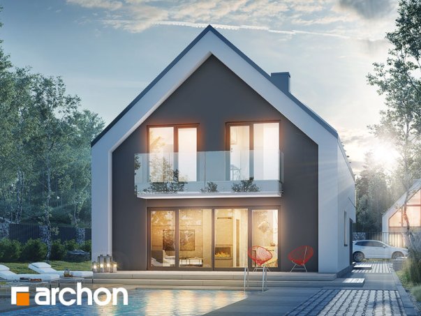 Проект дома Дом в очитках (Г2) - 2 С мансардным этажом дома в Киеве