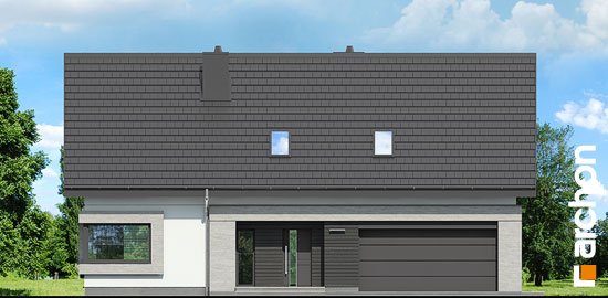 Проект дома Дом в гвоздиках (Г2) - 3 С мансардным этажом дома в Киеве