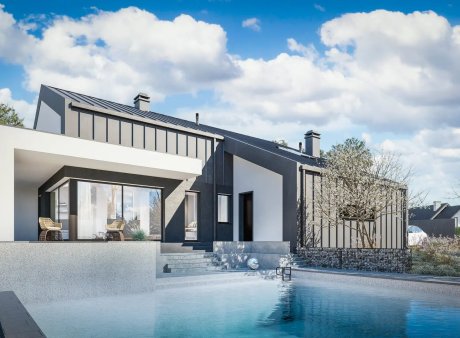 Проект дома U458 B sm