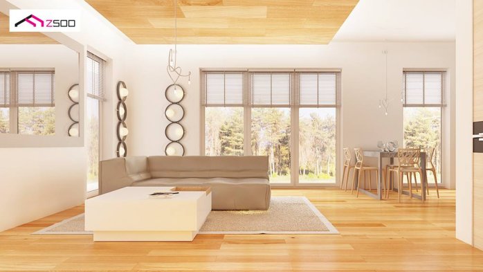 Проект дома U149 BG - 4 С мансардным этажом дома в Киеве