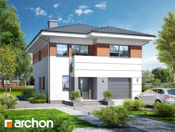 Проект дома Вилла Юлия 7 - 1 Двухэтажные дома в Киеве