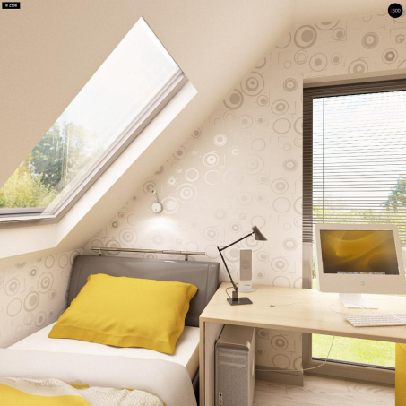 Проект дома U216 - 10 С мансардным этажом дома в Киеве