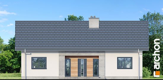 Проект дома Дом в овсянницах 4 - 3 Одноэтажные дома в Киеве