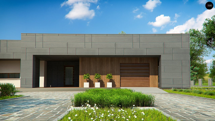 Проект дома Ux118 - 10 Одноэтажные дома в Киеве