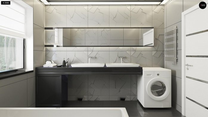 Проект дома Ux123 S - 11 Двухэтажные дома в Киеве