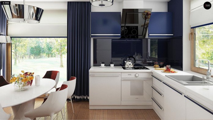 Проект дома U256 - 14 Одноэтажные дома в Киеве