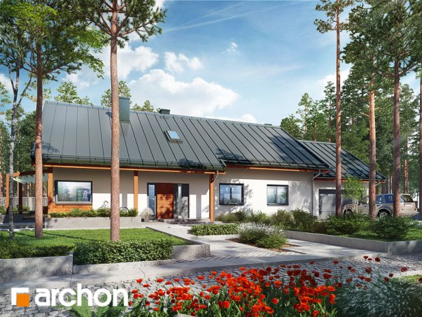 Проект дома Дом в мекинтошах 5 (Г2) - 2 С мансардным этажом дома в Киеве