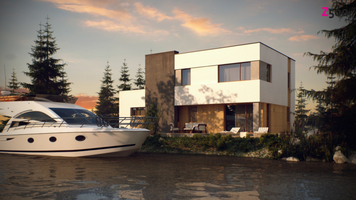 Проект дома Ux59 pk - 8 Двухэтажные дома в Киеве