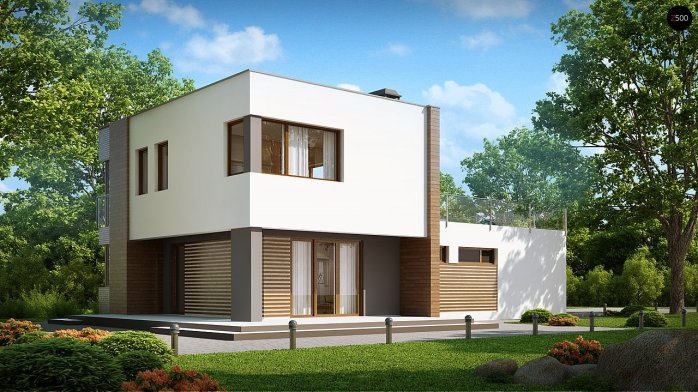 Проект дома Ux41 - 2 Двухэтажные дома в Киеве