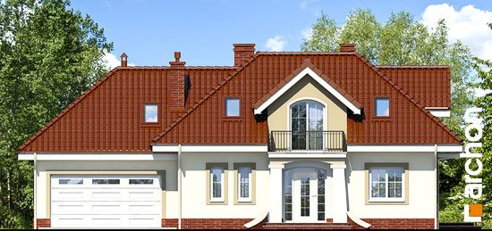 Проект дома Дом в алоэ 3 вер.2 - 3 С мансардным этажом дома в Киеве