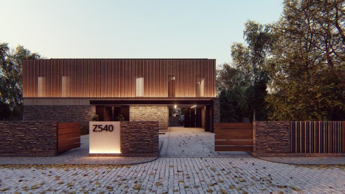 Проект дома U540 - 2 Двухэтажные дома в Киеве