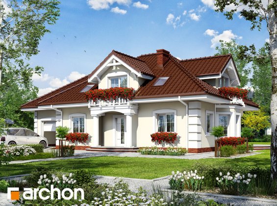 Проект дома Дом в эхинацеях 2 вер.2