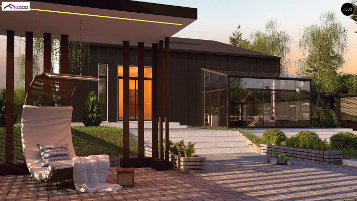 Проект дома U450 - 3 Двухэтажные дома в Киеве