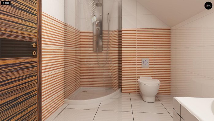 Проект дома U79 - 15 С мансардным этажом дома в Киеве