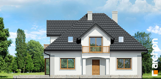 Проект дома Дом в эхинацеях 3 вер.2 - 3 С мансардным этажом дома в Киеве