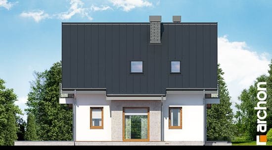 Проект дома Дом в рододендронах 4 (H) - 5 С мансардным этажом дома в Киеве