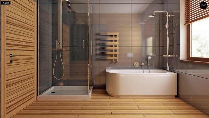 Проект дома U64 - 16 Одноэтажные дома в Киеве