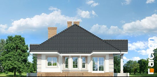 Проект дома Дом под красной рябиной 4 вер.2 - 5 Одноэтажные дома в Киеве