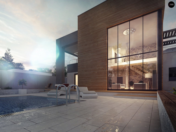 Проект дома Ux108 - 2 Двухэтажные дома в Киеве