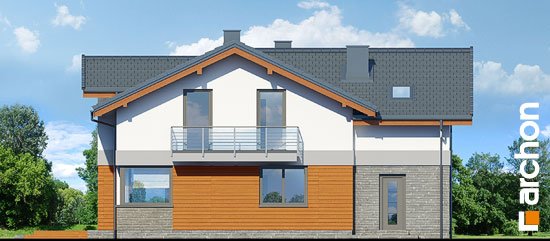 Проект дома Дом в буддлеях 3 - 6 С мансардным этажом дома в Киеве