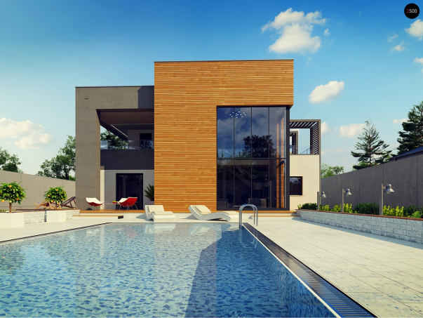 Проект дома Ux108 - 14 Двухэтажные дома в Киеве